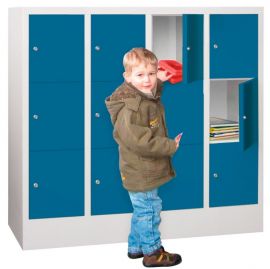 Fcherschrnke fr Tageseinrichtungen fr den Kindergarten Hhe 1187 mm