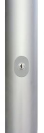 Alu-Fahnenmast 2-tlg., 360 Grad drehb.