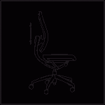 B�rodrehstuhl, Synchronmech.,