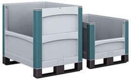 Palettenbox, ffn. lngss.., o. Deckel,