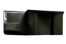 Sichtlagerksten, leitf., PP, schwarz,
