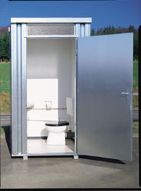 Toilettenbox, inkl. Tiefsplklosett,