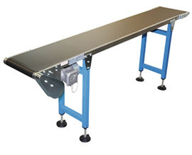 Gleitbandf�rderer, Tragl. max. 15 kg/m,