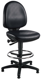 Arbeitsstuhl, Kunstleder,