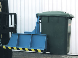 Stapler-Mlltonnenwender, fr 120 l Mlltonnen,