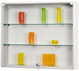 Wandvitrine, BxTxH 970x120x820 mm,