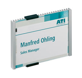 T�rschild aus Alu, Verschlusskappe,