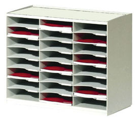 Sortierstation, 24 Fcher, stapelbar,