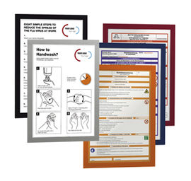 Inforahmen, selbstklebend, DIN A4, BxH