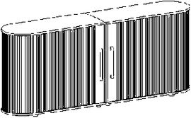 Rollladenschr., BxTxH 2000x400x830 mm,