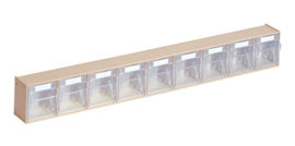 Klarsichtkstengehuse, 4 Ksten Gr. 4,