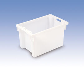 Drehstapelbeh�lter, Bo. + W�. geschl.,