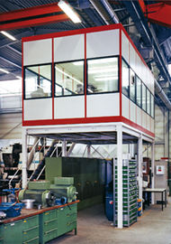 Sichtwandelement, Tr mit Fenster,
