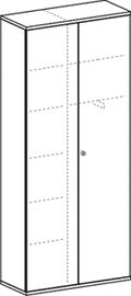 Flgeltrschr., BxTxH 1000x425x2304 mm,