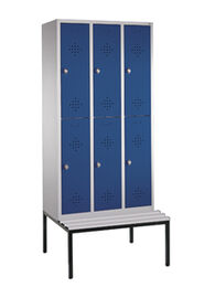 Fcherschr., untergeb. Sitzbank, KS,