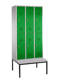 Fcherschr., untergeb. Sitzbank, KS,
