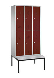 Fcherschr., untergeb. Sitzbank, KS,