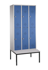Fcherschr., untergeb. Sitzbank, KS,