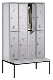 Fcherschr., untergeb. Sitzbank, KS,
