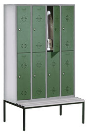Fcherschr., untergeb. Sitzbank, KS,
