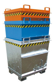 Klappbodenbeh�lter, konisch, 0,7 cbm,