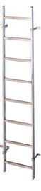 Schachtleiter, Edelstahl, 4 Sprossen,