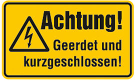 Hinweisschild, Magnetfolie, 200x120 mm,