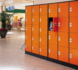 Schlie�fachschr�nke 3 F�cher �bereinander