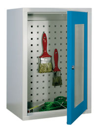Hngeschrank, 2 Sichttren, 1 Boden,