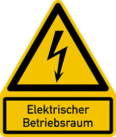 Hinweisschild, Alu, 237x200 mm,