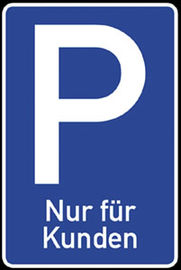 Hinweisschild, Alu 2 mm, 420x630 mm,