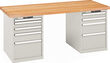 Werkbank, 2 Blcke, 9 Schubl.,