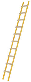 Holz-Dachdecker-Auflegeleiter,