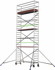 Alu-Fahrgerst mit Ausleger, H 9,40 m,