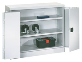 Falttrenschrank, 2 lackierte Bden,