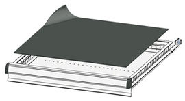 Einteilungsmaterial Polak 27x27D Gummimatte