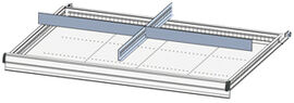 Einteilungsmaterialset, 1 Schlitzwand,