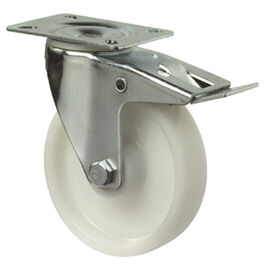 Transportgerte-Lenkrolle, Festst.,