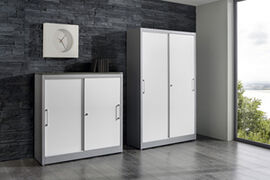 Beistell-Schiebetrenschrnke Mauser