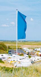 Alu-Fahnenmast 2-tlg., Hivorrichtung,