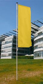 Alu-Fahnenmast 2-tlg., 360 Grad drehb.