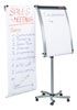 Flipchart, Tafel 700x1030 mm, fahrbar,