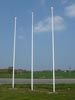 GFK Fahnenmast, Seil innen, Hissvor.,
