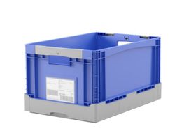 Klappbox EQ 64321R blau, 44,03 € - DRT Betriebseinrichtungen