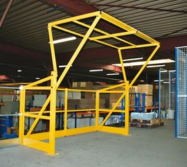 Sicherheitssschleuse H: 1.500  mm , an bergabe