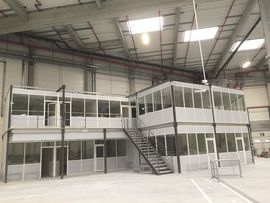 LAGERBHNE MIT BODEN - 2.700 X 14.000 X 19.000 MM (HXBXT) - 250 KG/QM - Graphitgrau RAL 7024
