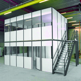 LAGERBHNE MIT BODEN - 2.100 X 3.000 X 5.000 MM (HXBXT) - 350 KG/QM - Graphitgrau RAL 7024
