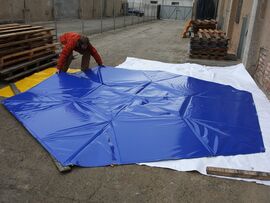 Eccotarp ET OCT 3000 Hexagon-Behlter Volumen 3000 L