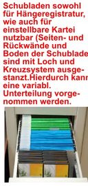 Vertikalschrank Krefeld HxBxT 981 x 550 x 600 mm